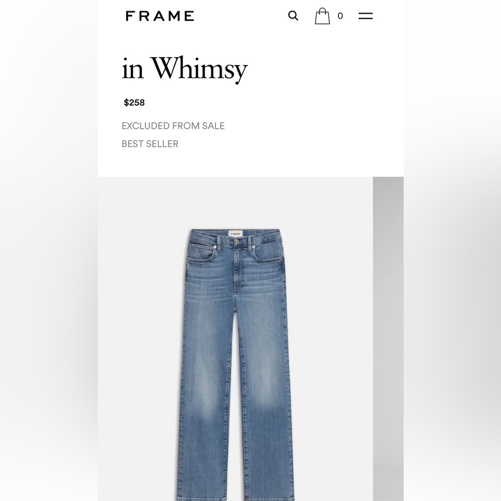 Frame Le Sleek Straight Jeans
